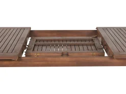 Conjunto De Jardim De Madeira De 8 Lugares Em Madeira De Acacia Escura Cesana