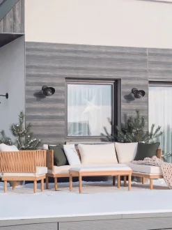 Conjunto De Jardim Em Madeira De Acacia 4 Lugares A Direita Cremona