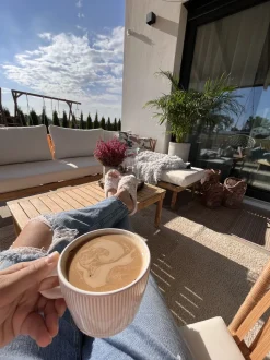 Conjunto De Jardim Em Madeira De Acacia 4 Lugares A Direita Cremona