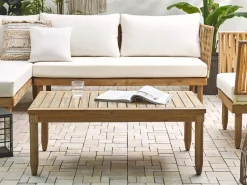 Conjunto De Jardim Em Madeira De Acacia 4 Lugares A Direita Cremona