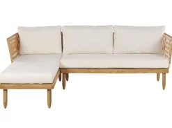 Conjunto De Jardim Em Madeira De Acacia 4 Lugares A Direita Cremona