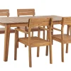 Conjunto De Jardim Em Madeira De Acacia Para 4 Pessoas Fornelli
