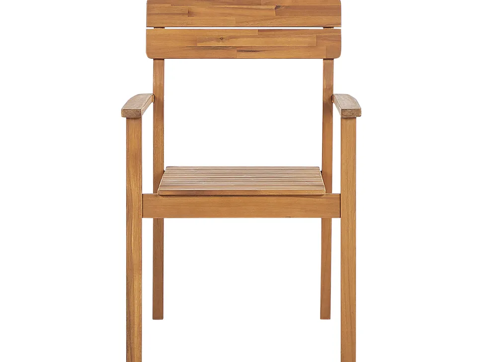 Conjunto De Jardim Em Madeira De Acacia Para 4 Pessoas Fornelli