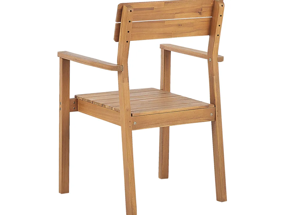 Conjunto De Jardim Em Madeira De Acacia Para 4 Pessoas Fornelli