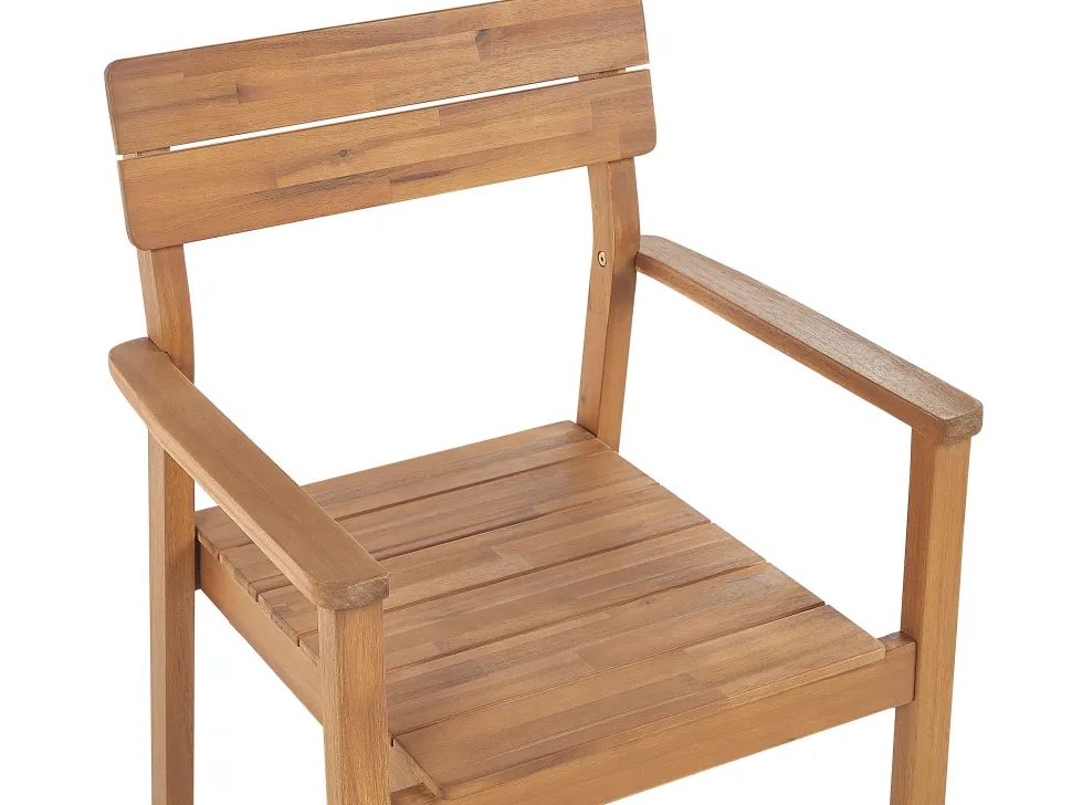 Conjunto De Jardim Em Madeira De Acacia Para 4 Pessoas Fornelli