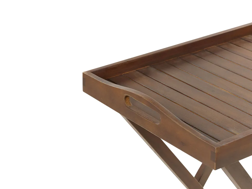 Conjunto De Jardim Em Madeira Escura De Acacia Amantea