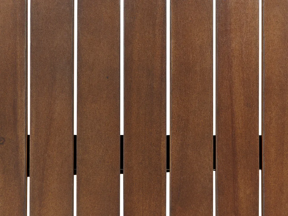 Conjunto De Jardim Em Madeira Escura De Acacia Amantea