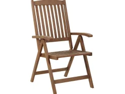 Conjunto De Jardim Em Madeira Escura De Acacia Amantea