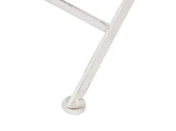 Conjunto De Jardim Em Metal Branco Scafa