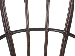 Conjunto De Jardim Em Rattan Castanho Escuro Para 4 Pessoas Brindisi