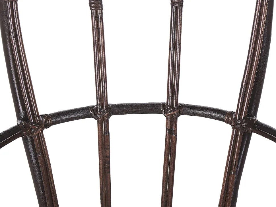 Conjunto De Jardim Em Rattan Castanho Escuro Para 4 Pessoas Brindisi