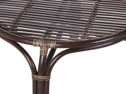 Conjunto De Jardim Em Rattan Castanho Escuro Para 4 Pessoas Brindisi