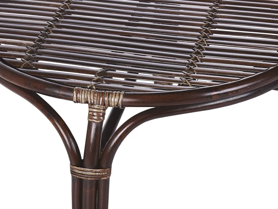 Conjunto De Jardim Em Rattan Castanho Escuro Para 4 Pessoas Brindisi