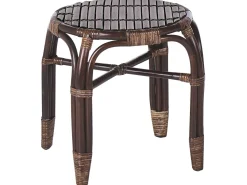 Conjunto De Jardim Em Rattan Castanho Escuro Para 4 Pessoas Brindisi