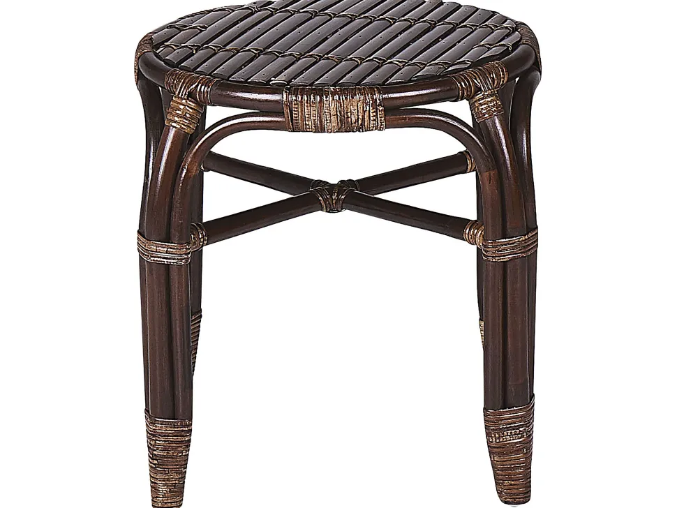 Conjunto De Jardim Em Rattan Castanho Escuro Para 4 Pessoas Brindisi