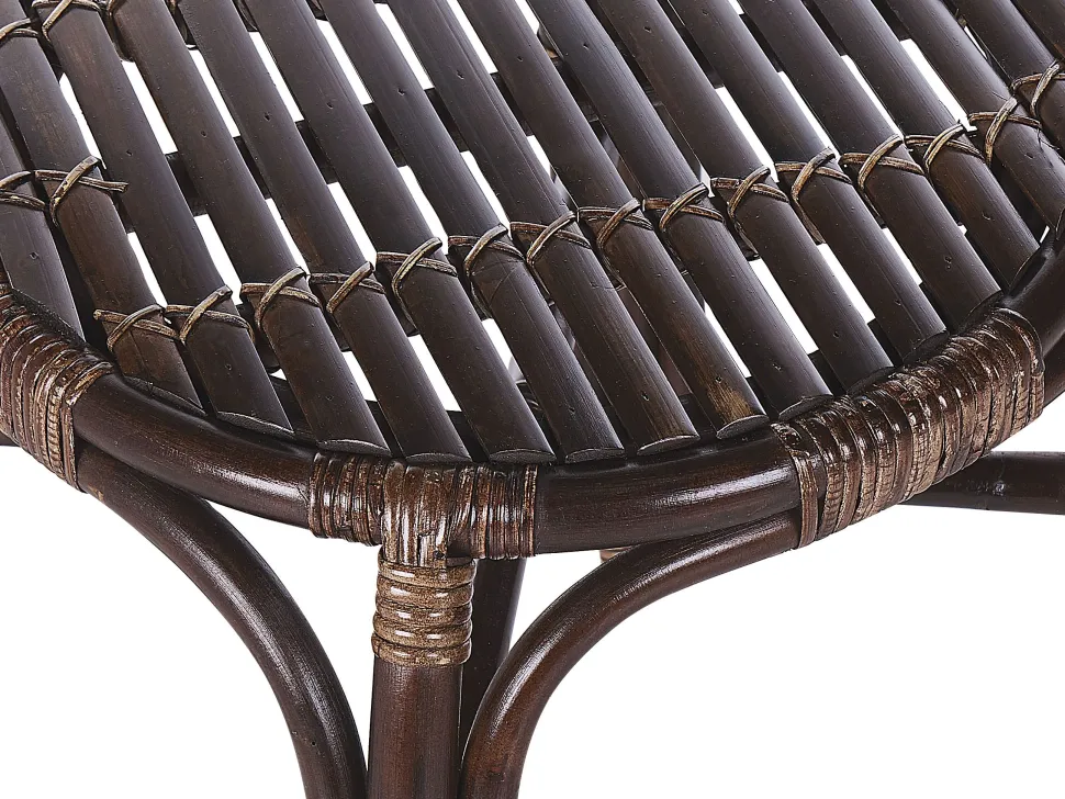 Conjunto De Jardim Em Rattan Castanho Escuro Para 4 Pessoas Brindisi