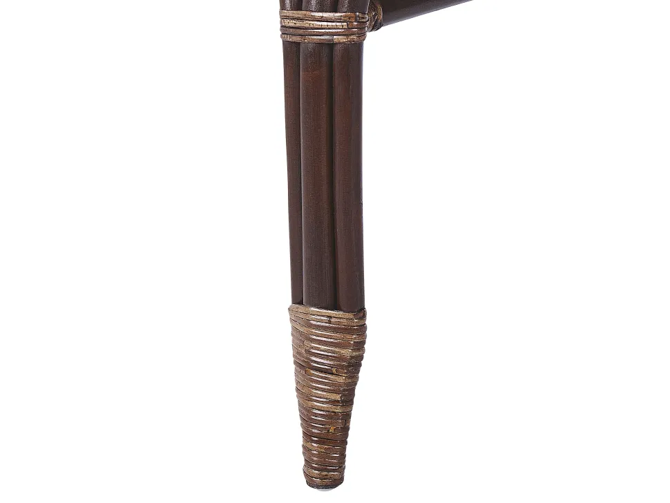 Conjunto De Jardim Em Rattan Castanho Escuro Para 4 Pessoas Brindisi