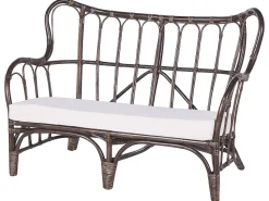 Conjunto De Jardim Em Rattan Castanho Escuro Para 4 Pessoas Brindisi