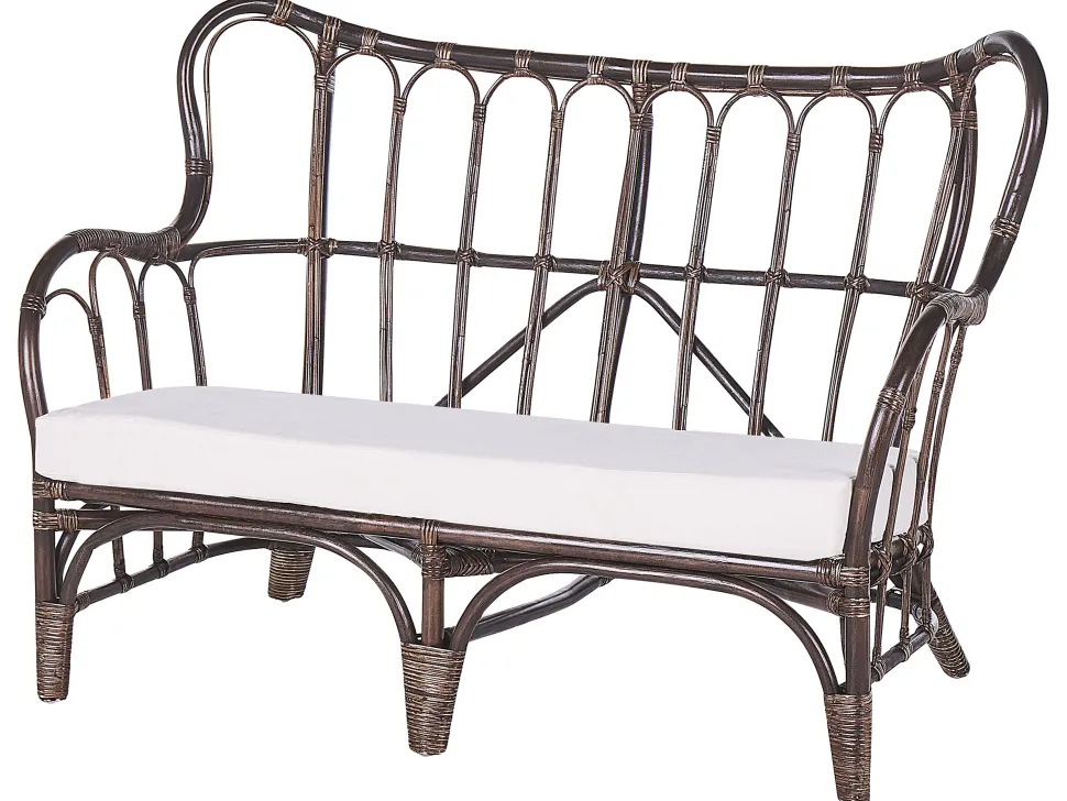 Conjunto De Jardim Em Rattan Castanho Escuro Para 4 Pessoas Brindisi