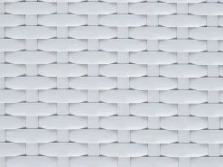 Conjunto De Jardim Em Rattan Sintetico Branco Acinzentado Mesyna