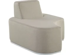 Conjunto De Jardim Modular 2 Lugares Cinzento Claro Fabro
