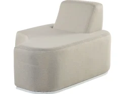 Conjunto De Jardim Modular 2 Lugares Cinzento Claro Fabro