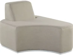 Conjunto De Jardim Modular 4 Lugares Cinzento Claro Fabro