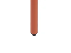 Conjunto De Jardim Modular 2 Lugares Em Aluminio Laranja Terracina