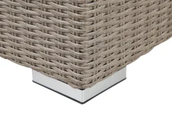 Conjunto De Jardim Modular 6 Pessoas Em Rattan Cinzento A Direita Contare