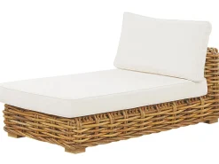 Conjunto De Jardim Modular 4 Lugares Em Rattan Cor Natural A Direita Varallo