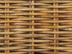 Conjunto De Jardim Modular 4 Lugares Em Rattan Cor Natural A Direita Varallo