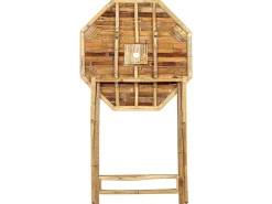 Conjunto De Mesa Em Bambu Com Guarda-Sol Molise