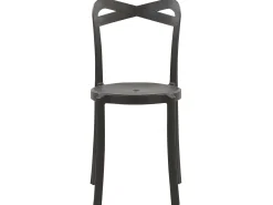 Conjunto De Móveis De Jardim Em Preto E Branco Com 4 Lugares Sersale/Camogli