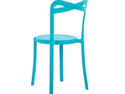 Conjunto De Móveis De Jardim Em Azul E Branco Com 4 Lugares Sersale/Camogli