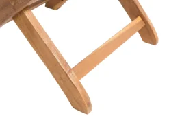 Conjunto De Refeicao De Jardim 6 Lugares Em Madeira De Acacia E Guarda-Sol Maui