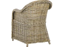 Conjunto De Refeicao De Jardim Para 6 Em Rattan Natural Susua/Olbia