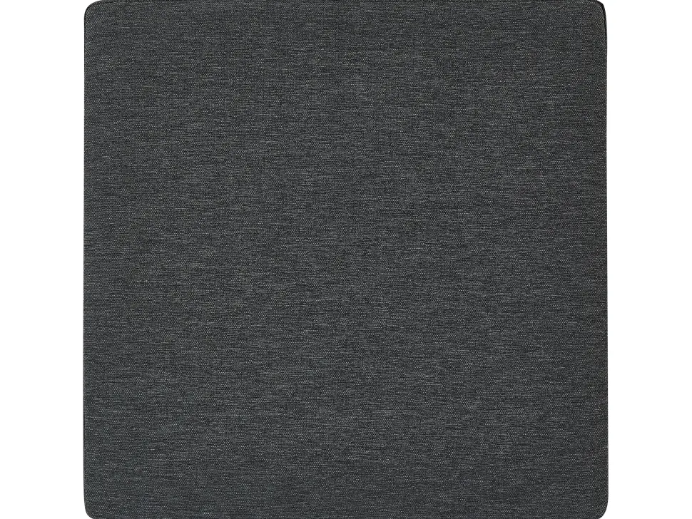 Conjunto De Refeicao De Jardim 8 Lugares Em Aluminio Preto E Almofadas Cinzentas Valcanetto/Taviano