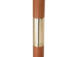 Conjunto De Refeicao De Jardim 6 Lugares Em Madeira De Acacia E Guarda-Sol Java