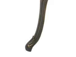 Conjunto De Refeicao De Jardim 4 Lugares Em Metal Castanho E Guarda-Sol Sapri