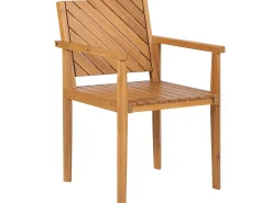 Conjunto De Refeicoes 6 Lugares Em Madeira De Acacia Clara Baratti