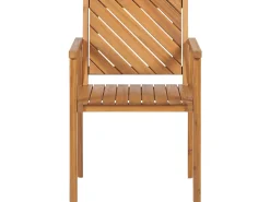 Conjunto De Refeicoes 6 Lugares Em Madeira De Acacia Clara Baratti