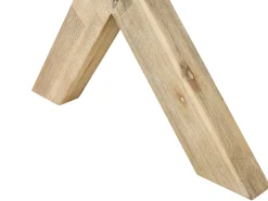 Conjunto De Refeicoes De Jardim De 6 Lugares Em Rattan Cor Natural Maros/Olbia