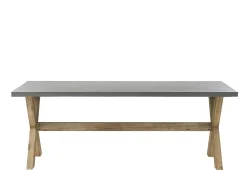 Conjunto De Refeicoes De Jardim De 6 Lugares Em Rattan Cor Natural Maros/Olbia