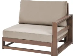 Conjunto Jardim 4 Lugares Madeira Acacia Certificada Escura A Direita Timor Ii