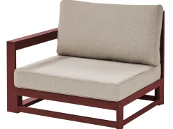 Conjunto Jardim 5 Lugares Madeira De Acacia Certificada Vermelha Escura Timor Ii