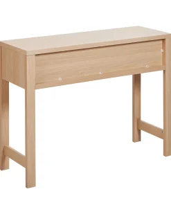 Consola Com 2 Gavetas Cor De Madeira Clara Randa