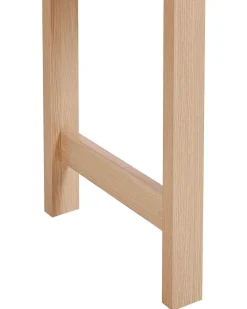 Consola Com 2 Gavetas Cor De Madeira Clara Randa