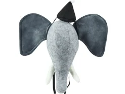 Decoracao De Parede Elefante Cinzento Badou