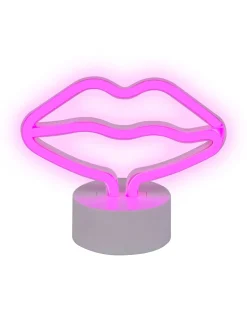 Decoracao Em Led Neon Rosa Flora