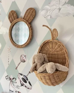 Espelho De Parede Natural Em Forma De Urso O 20 Cm Ashanti